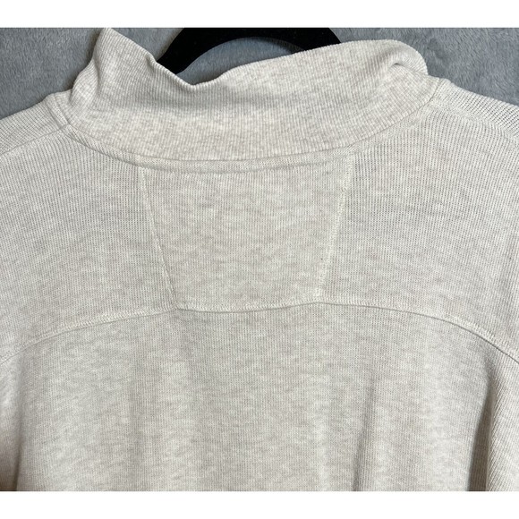 Timberland Sweater Adult XXL White Full Zip Outdoors Mens Long Sleeve - Picture 10 of 12